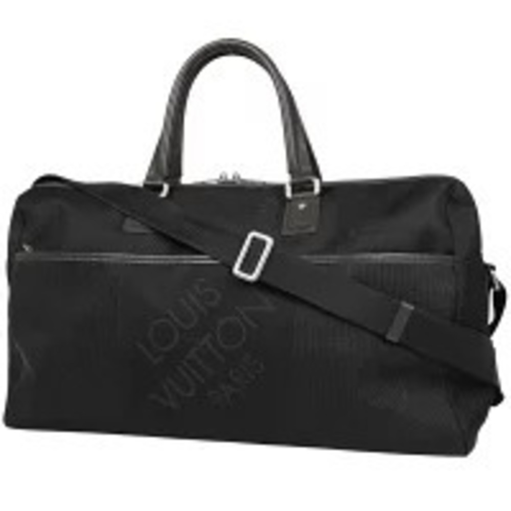 Louis Vuitton Albatross Shoulder Bag Travel Boston Damier Geant Noir Black